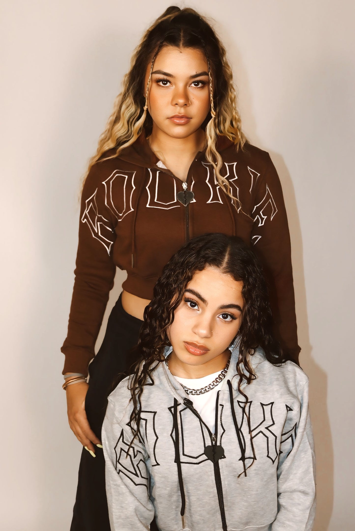 VOL. IV "ROOKIE" CROPPED HOODIE