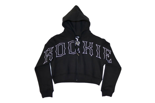 VOL. IV "ROOKIE" CROPPED HOODIE