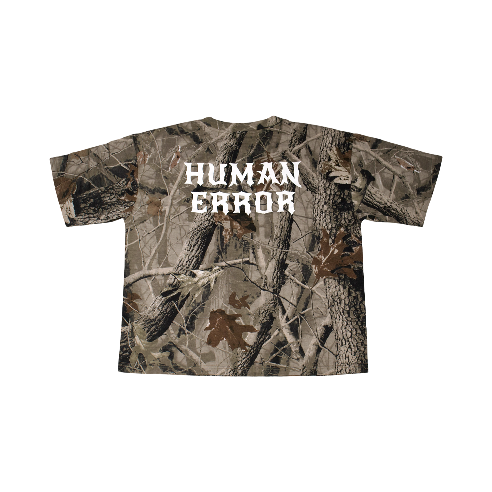 VOL V. "HUMAN ERROR" CAMO TEE