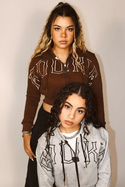 VOL. IV "ROOKIE" CROPPED HOODIE